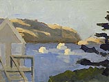 Across Monhegan Harbor