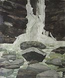 Rocks and Water Fall