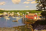 The Red Boathouse, New Harbor, Maine
