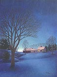 Quaker Ridge Winter Evening