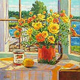 Portulacas and Peach Jam