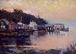 Sunset on Tenants Harbor