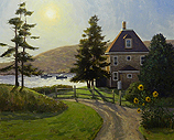 Looking into the Sun, Monhegan Island