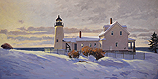 Winter, Pemaquid Lighthouse