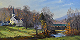 Fall, Waterville Covered Bridge