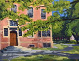 Summer on Campus, Searles Hall, Bowdoin College