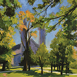 On the Quad, Bowdoin
