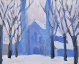 Bowdoin Chapel, Winter Study