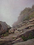 Breaking Mist below Burnt Head