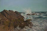 Surf Study on a Windy Day