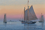 Pre-Dawn Light, Casco Bay (Off Halfway Rock Light)