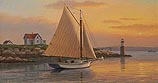 Sunset off Ram Island