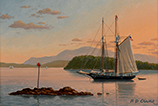 Sunset, Frenchman Bay