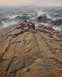 Surf at Lobster Cove, Monhegan