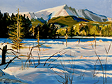 Katahdin in Winter