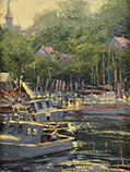 Sunlit, Rockport Harbor, Maine