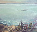 Above Pebble Beach, Monhegan