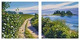 Summer Stroll (diptych)