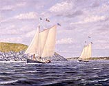 Schooners Off Monhegan